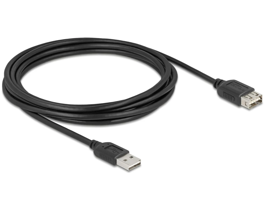 Delock USB 2.0-Verlängerungskabel USB-A - USB-A 3 m