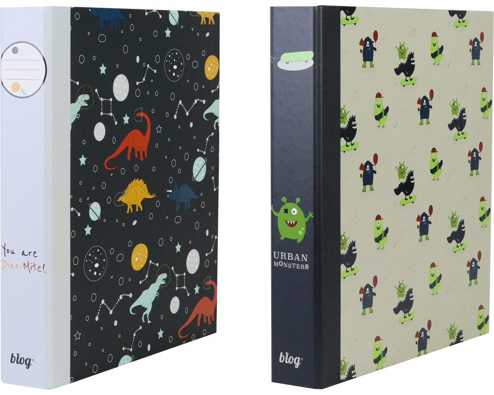 ANCOR Ringbuch A4 116380 B'LOG PLAY ME, 4 Ringe