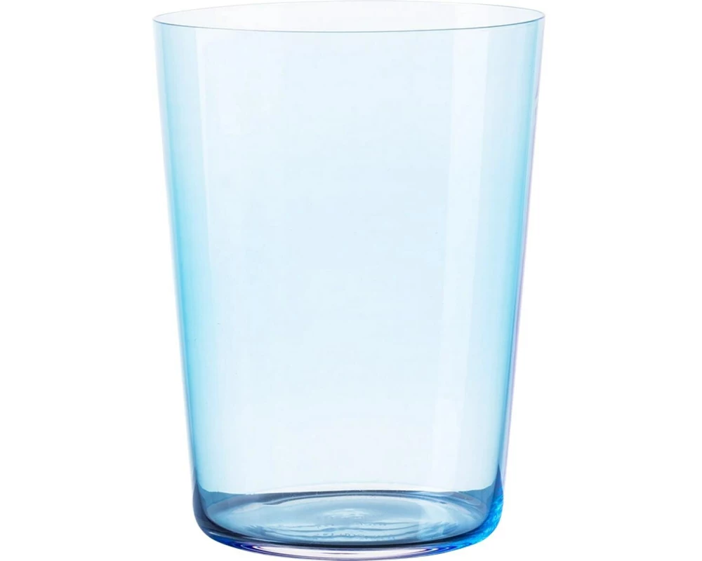 Lunasol Longdrinkglas 21st Century Color 6 Stück, 515 ml Hellblau