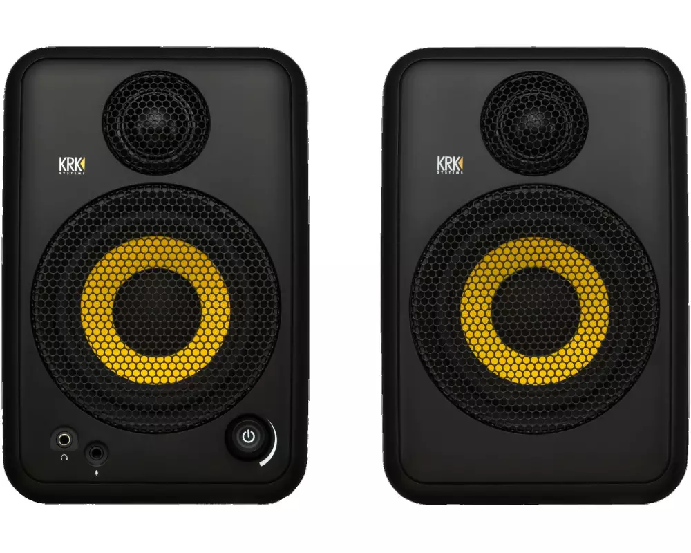 KRK Studiomonitore GoAux 4 Schwarz