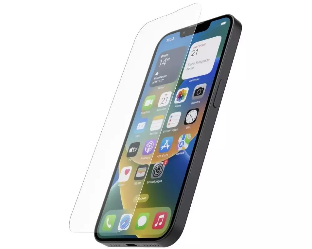 Hama Displayschutz Premium Crystal Glass iPhone 14