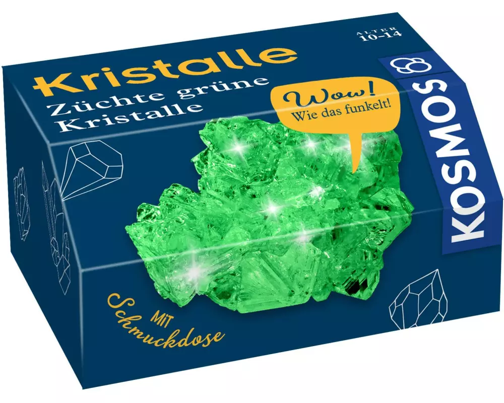 Kosmos Experimentierkasten Grüne Kristalle selbst züchten
