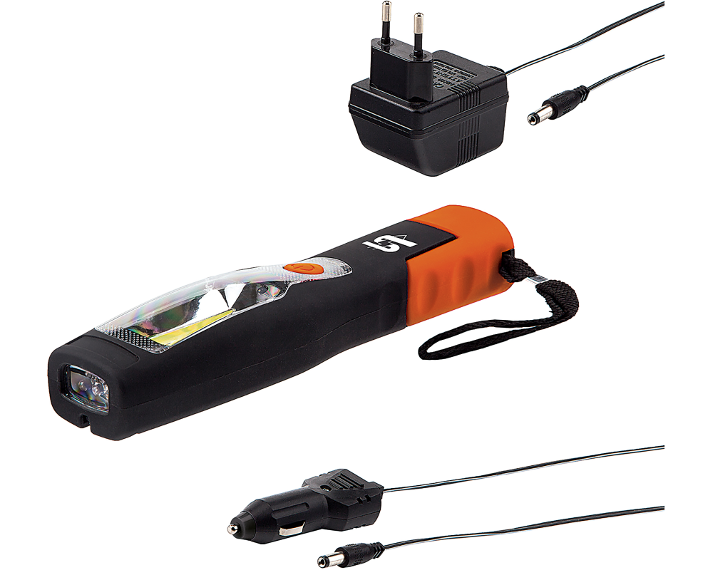 STEFFEN Arbeitsleuchte LED Worklight 19 9023 schwarz, Akku, 2W