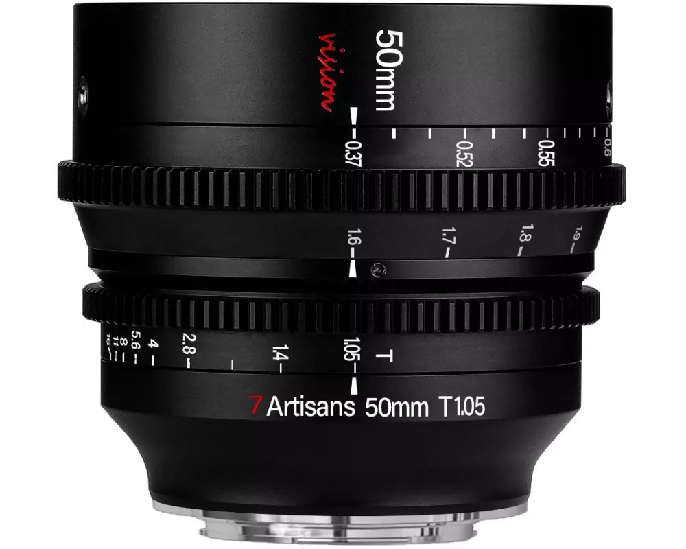 7Artisans Festbrennweite 50mm T1.05 – Sony E-Mount