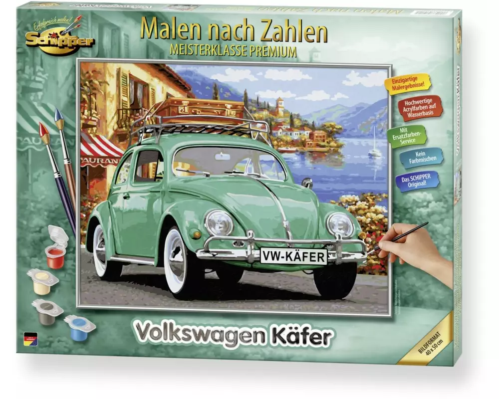 Schipper Malen nach Zahlen Volkswagen Käfer