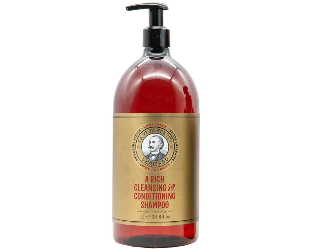 captain fawcett Care – Ricki Hall’s Booze und Baccy Shampoo 1000 ml