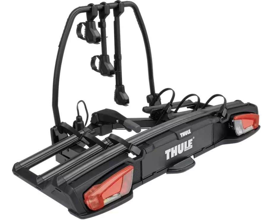 Thule Heckfahrradträger VeloSpace 3, 3 bike Stahl Schwarz