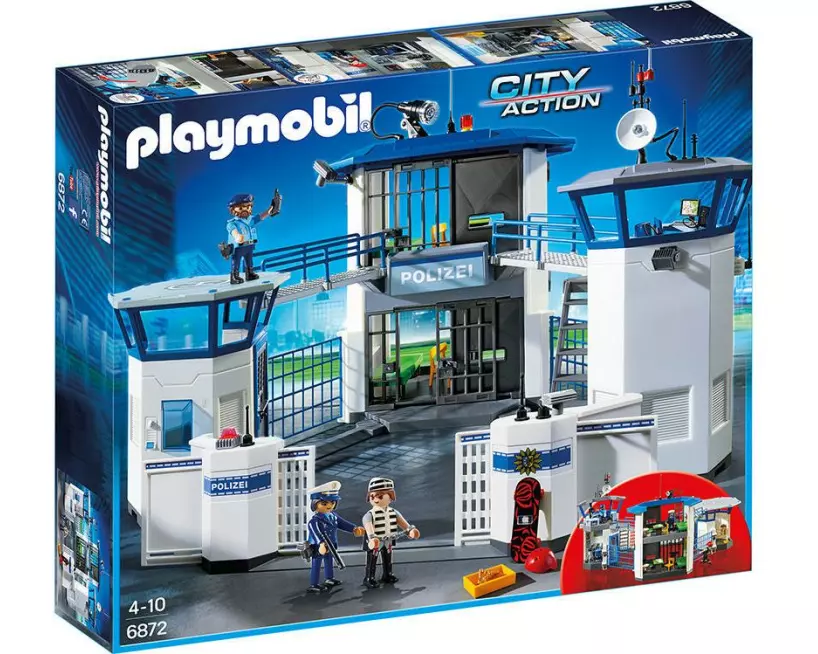 Playmobil City Action Polizei-Kommandozentrale mit Gefängnis 6872