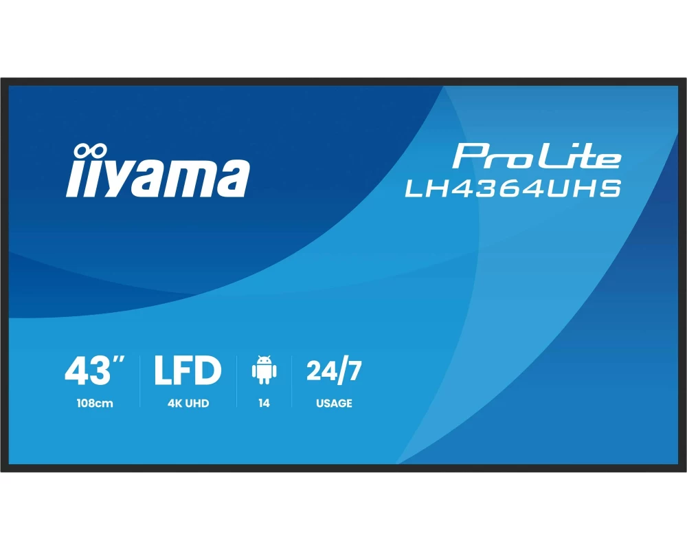 iiyama Public Display ProLite LH4364UHS-B1AG 43 "