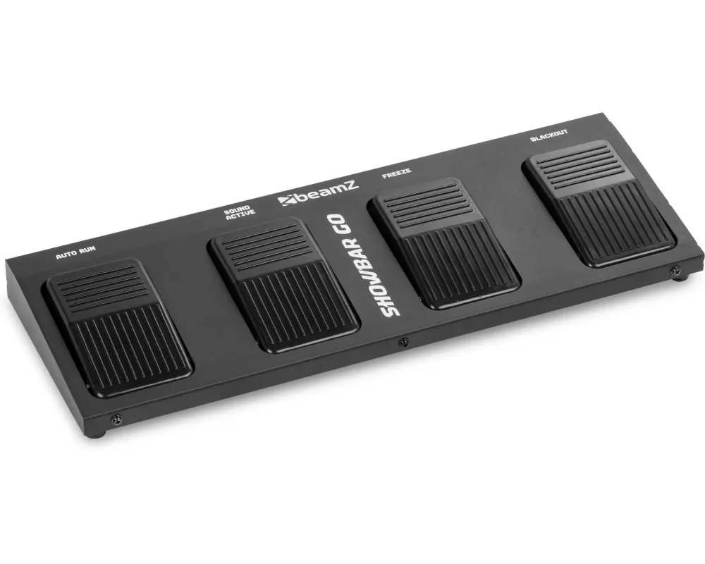 BeamZ ShowBar GO Kabelloser Fussschalter Schwarz