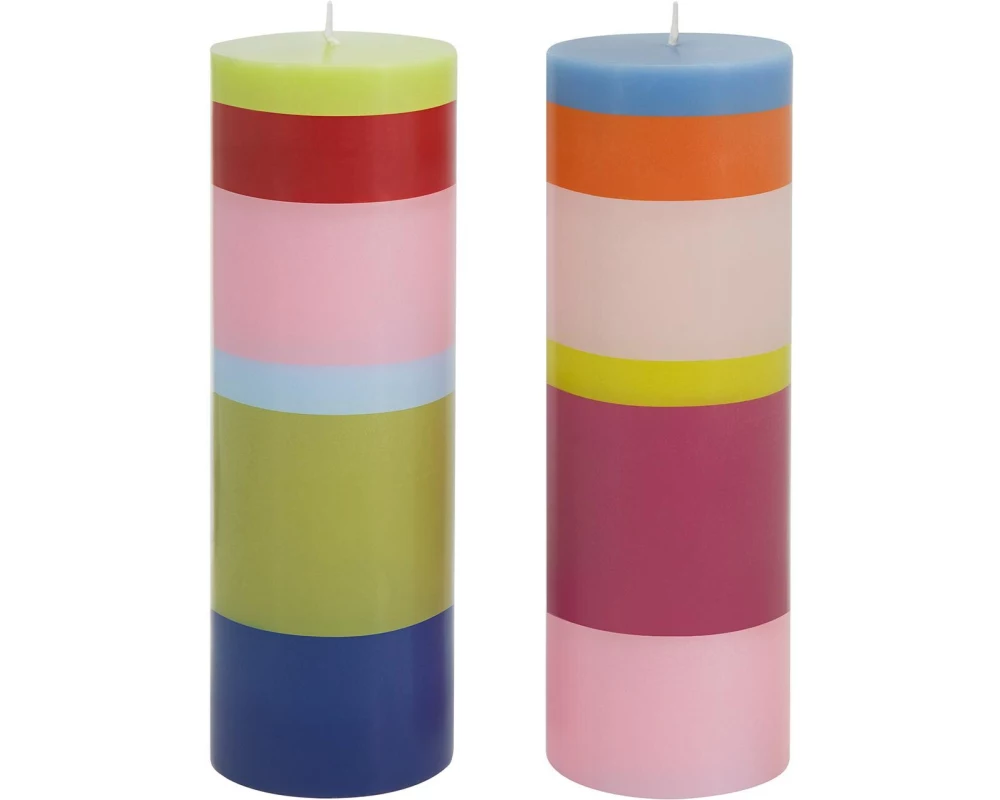 Remember Stumpenkerzen-Set Verona 15 cm x 7.5 cm, 2 Stück