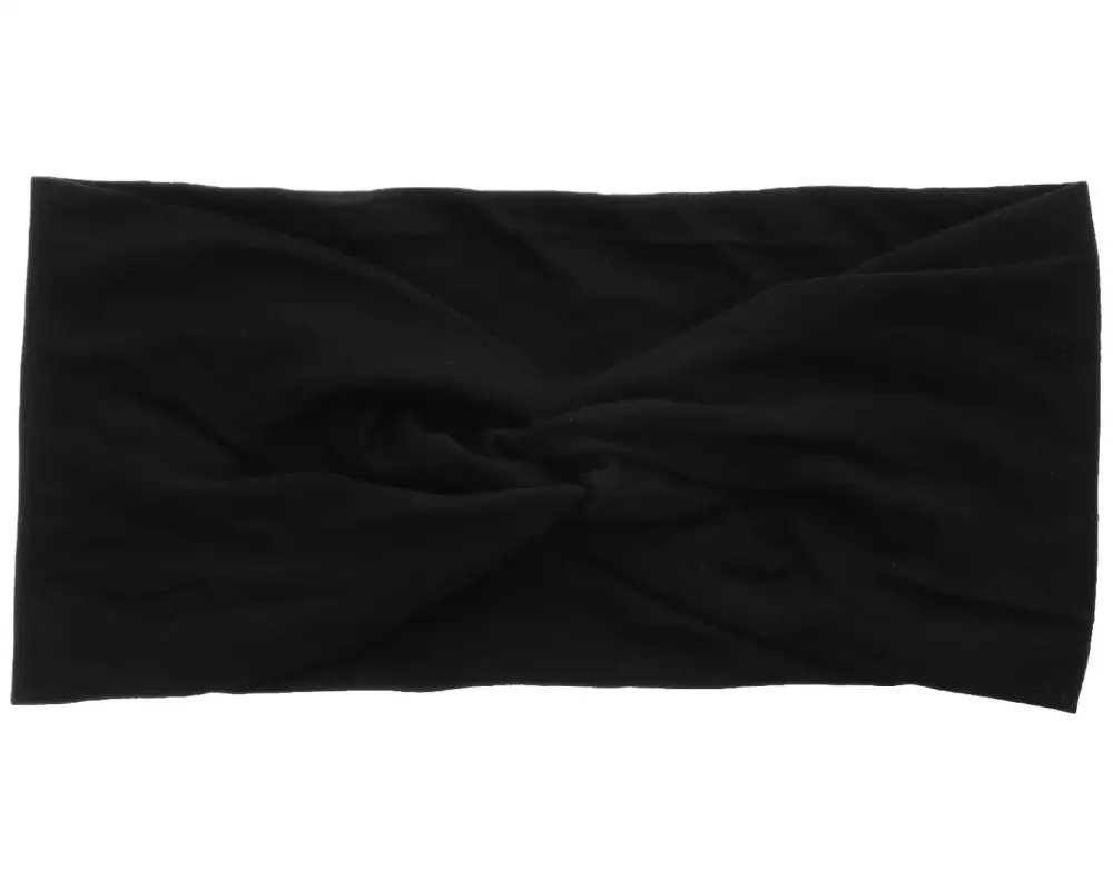 Trisa Accessoires Haarband mit Knoten Haarband superweich mit Knoten schwarz