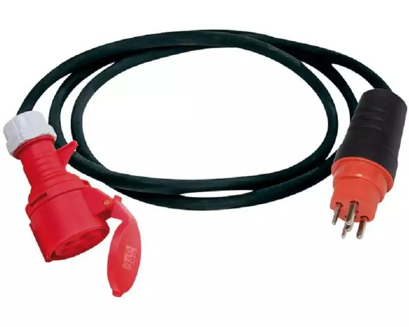 Brennenstuhl Adapterleitung 1.5 m T25 - CEE, Schwarz