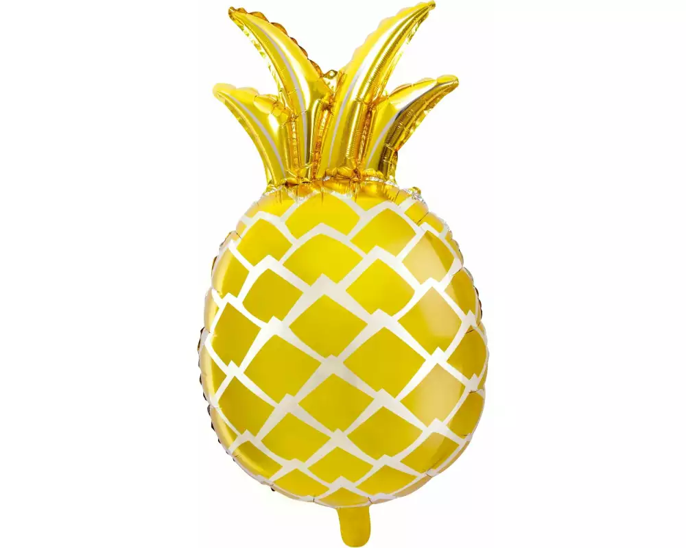 Partydeco Folienballon Pineapple Gold
