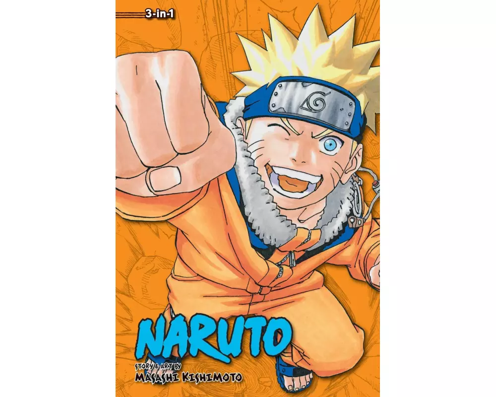 Naruto (3-in-1 Edition), Vol. 7