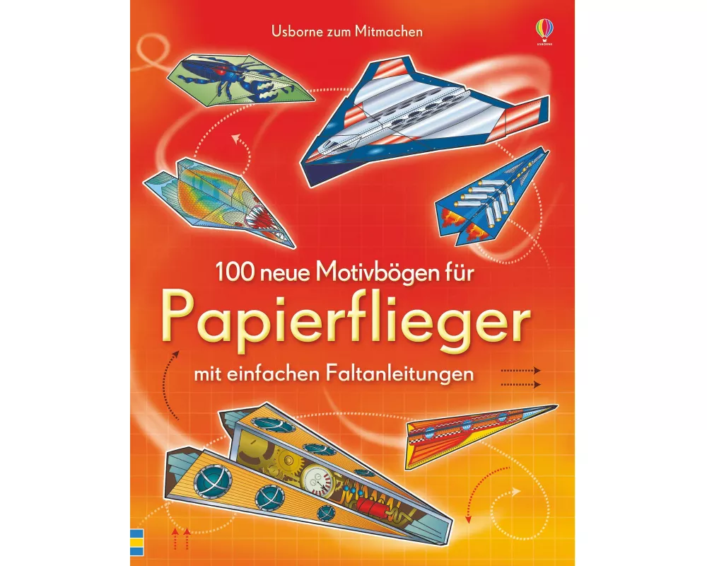 100 neue Motivbögen für Papierflieger