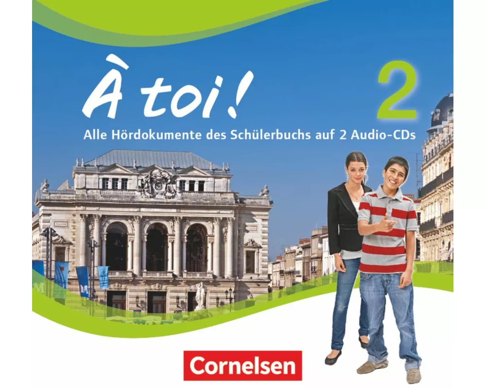 À toi !, Vier- und fünfbändige Ausgabe, Band 2, Audio-CDs