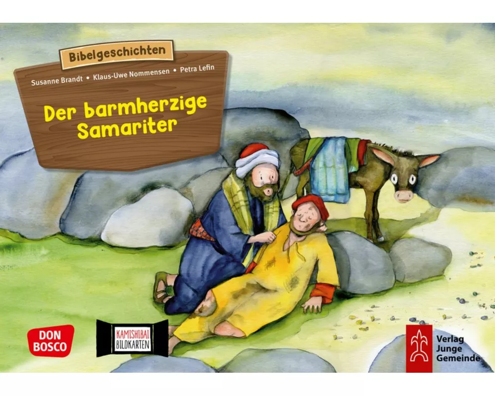 Der barmherzige Samariter. Kamishibai Bildkartenset