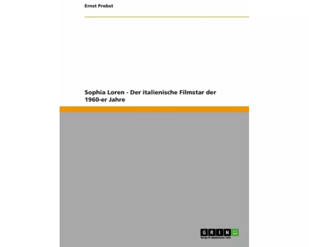 Sophia Loren - Der italienische Filmstar der 1960-er Jahre