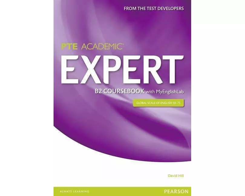 Expert Pearson Test of English Academic B2 Coursebook and MyEnglishLab Pack
