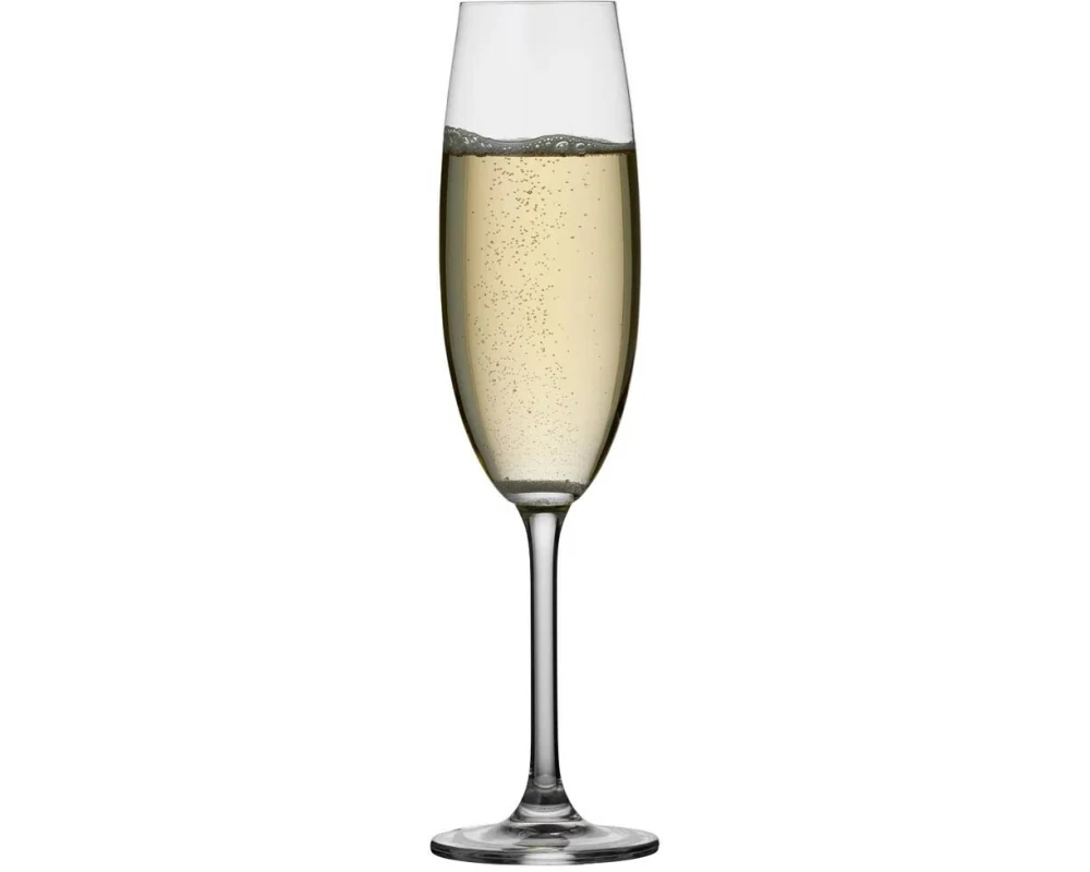 Lyngby Champagnerglas Juvel 220 ml, 4 Stück, Transparent