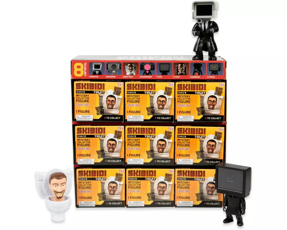 Paka Figur Skibidi Toilet Mystery 4.5 Standard