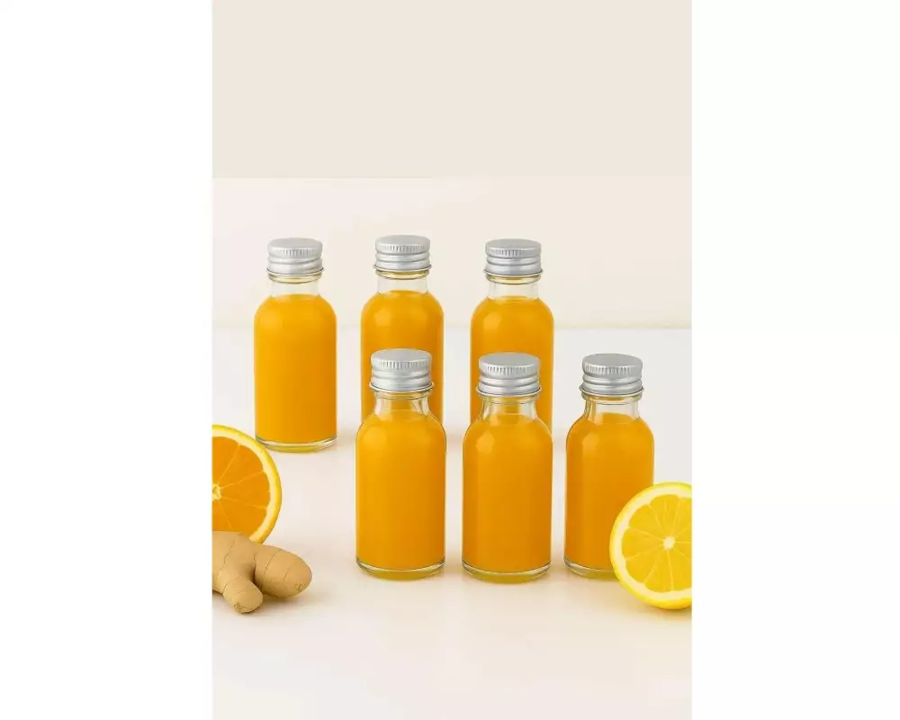 Hermia Set aus Glasflaschen 100 ml, 2 Stück