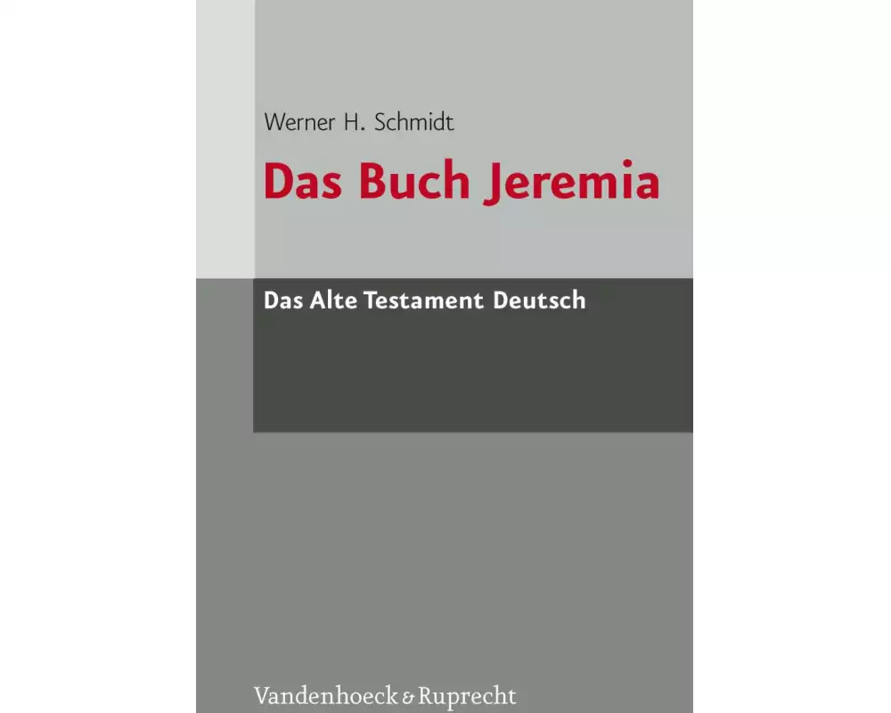 Das Buch Jeremia 2 Bände