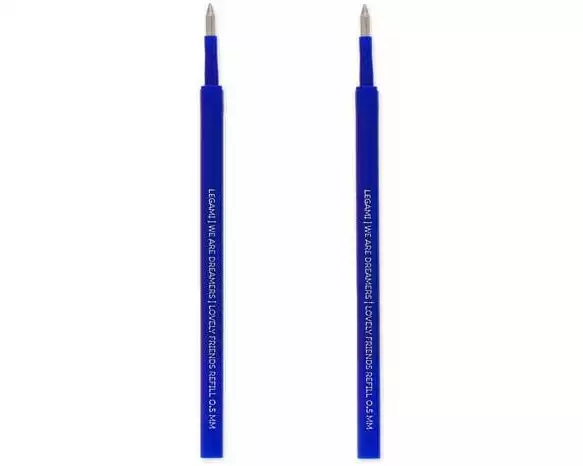Legami Gelstift Lovely Friends- Ersatzminen 0.5 mm, Blau