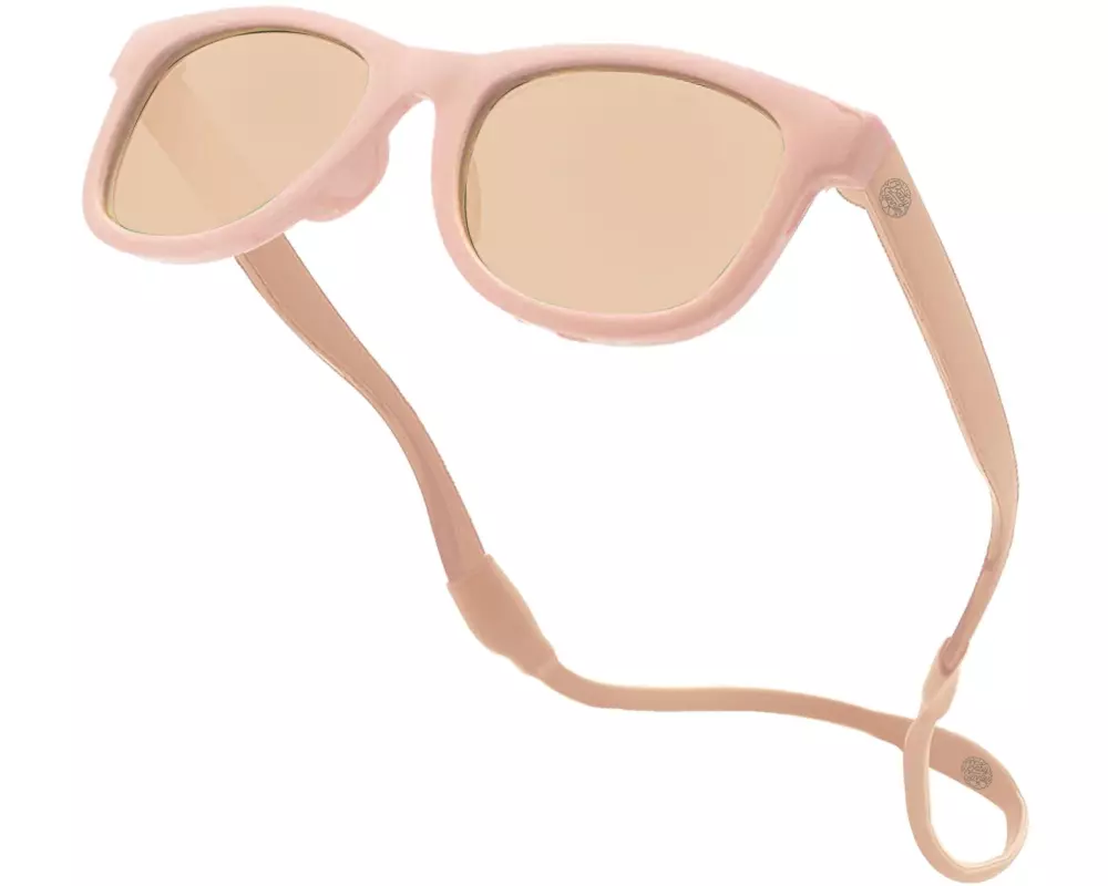 Baby Sunnies Baby-Sonnenbrille mit Band Peach