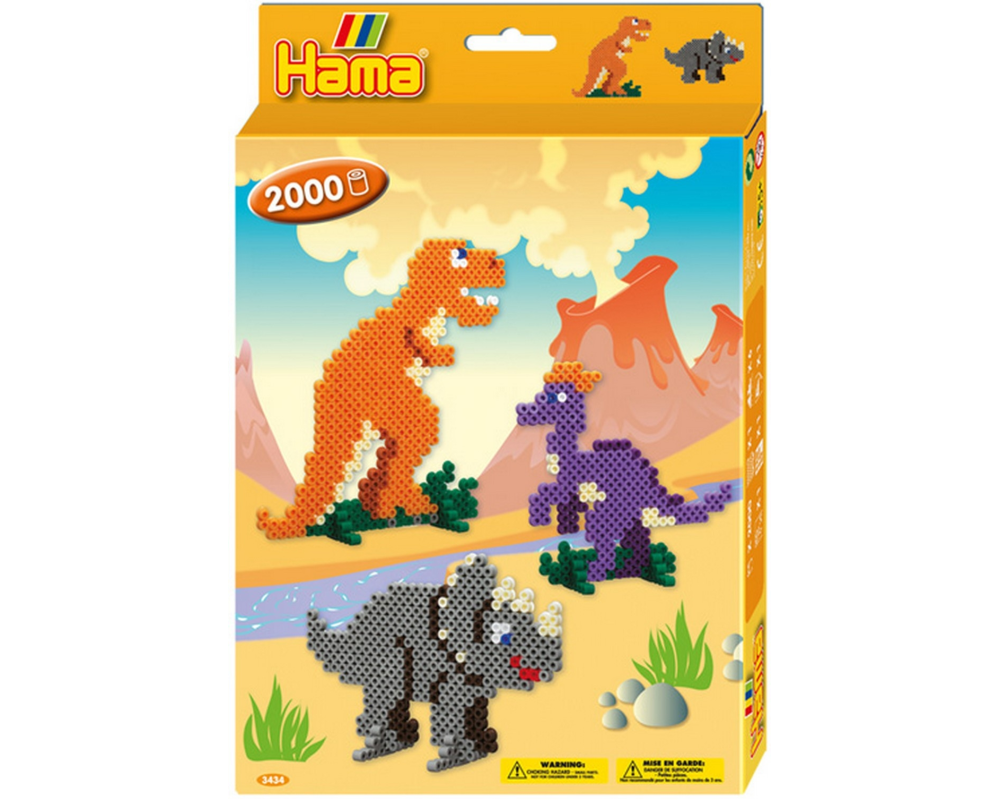 HAMA Bügelperlen Set Midi G1013434-0 Dino Welt