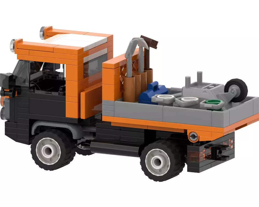 Brixies Plus Lindner Uni Trac Kommunal Orange