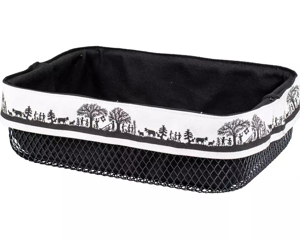 Kadastar Brotkorb Bergchilibi Noire Schwarz/Weiss