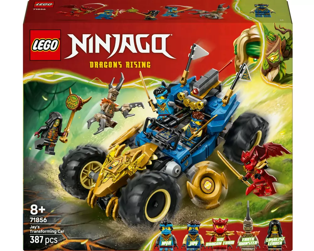 LEGO Ninjago Jays Transformationsflitzer 71856