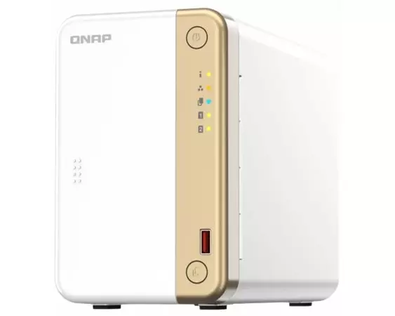 QNAP TS-262-4G 2-Bay desktop NAS, Intel Celeron N4505, dual-core 4GB