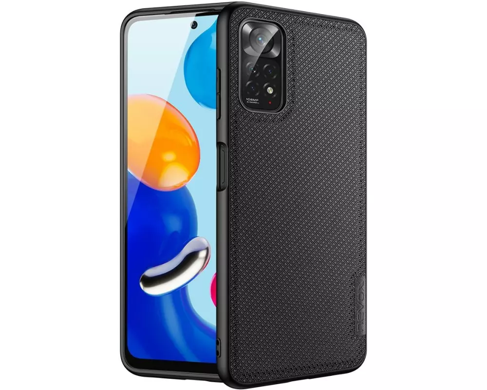 Nevox Back Cover StyleShell Nylo Xiaomi Redmi Note 11 schwarz