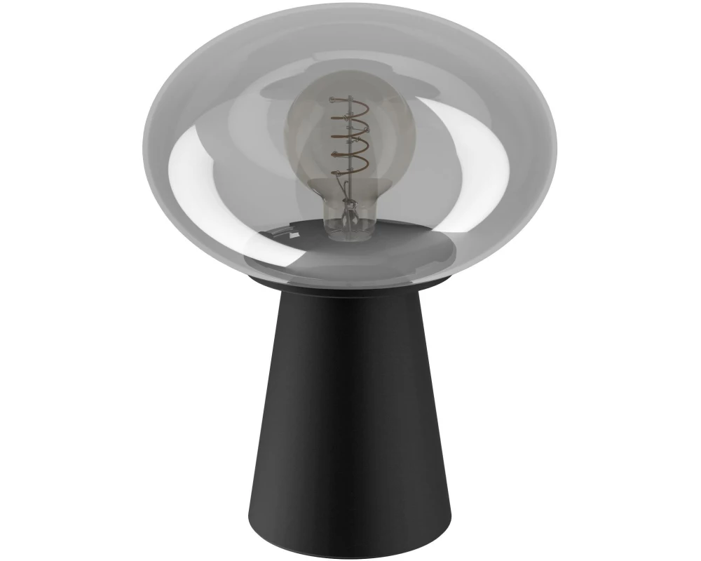 EGLO Leuchten Tischleuchte MADONNINA gross, schwarz exkl. E27 1x40W
