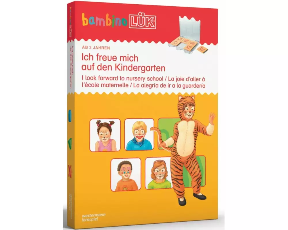 bambinoLÜK-Set. Ich freue mich auf den Kindergarten: ab 3 Jahren