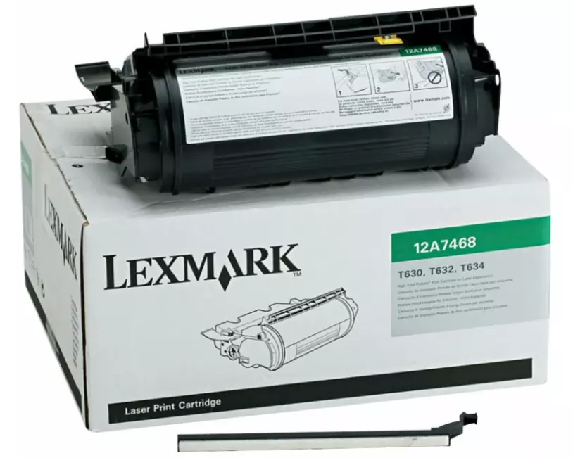 LEXMARK T63X Toner black Std Capacity 21.000 pages return