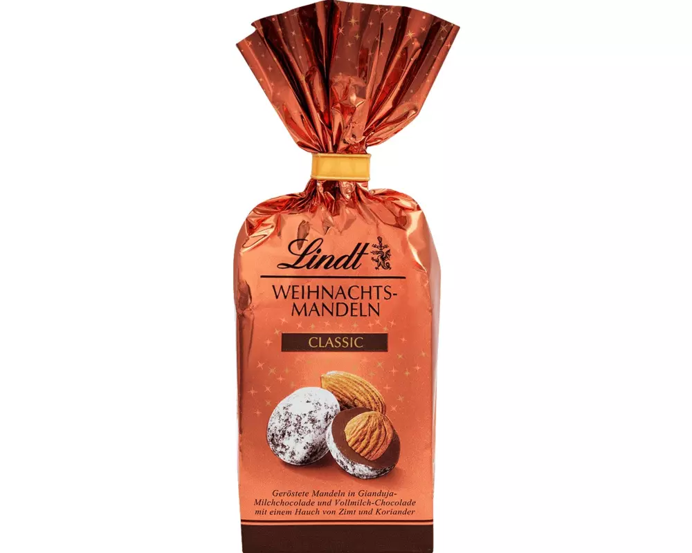 Lindt Schokoladen-Pralinen Weihnachtsmandeln Classic 100 g