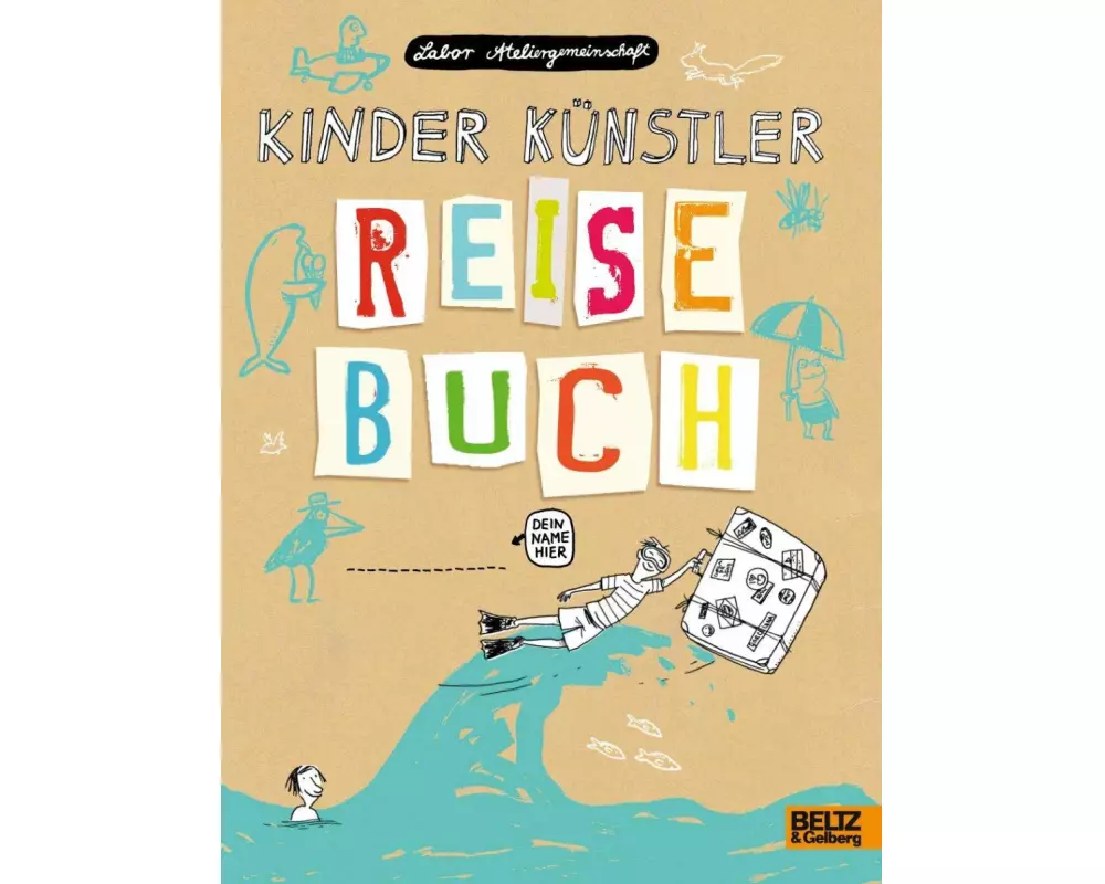 Kinder Künstler Reisebuch