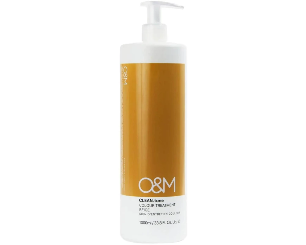 O & M Haircare CLEAN.tone Color Treatment Beige 1000 ml