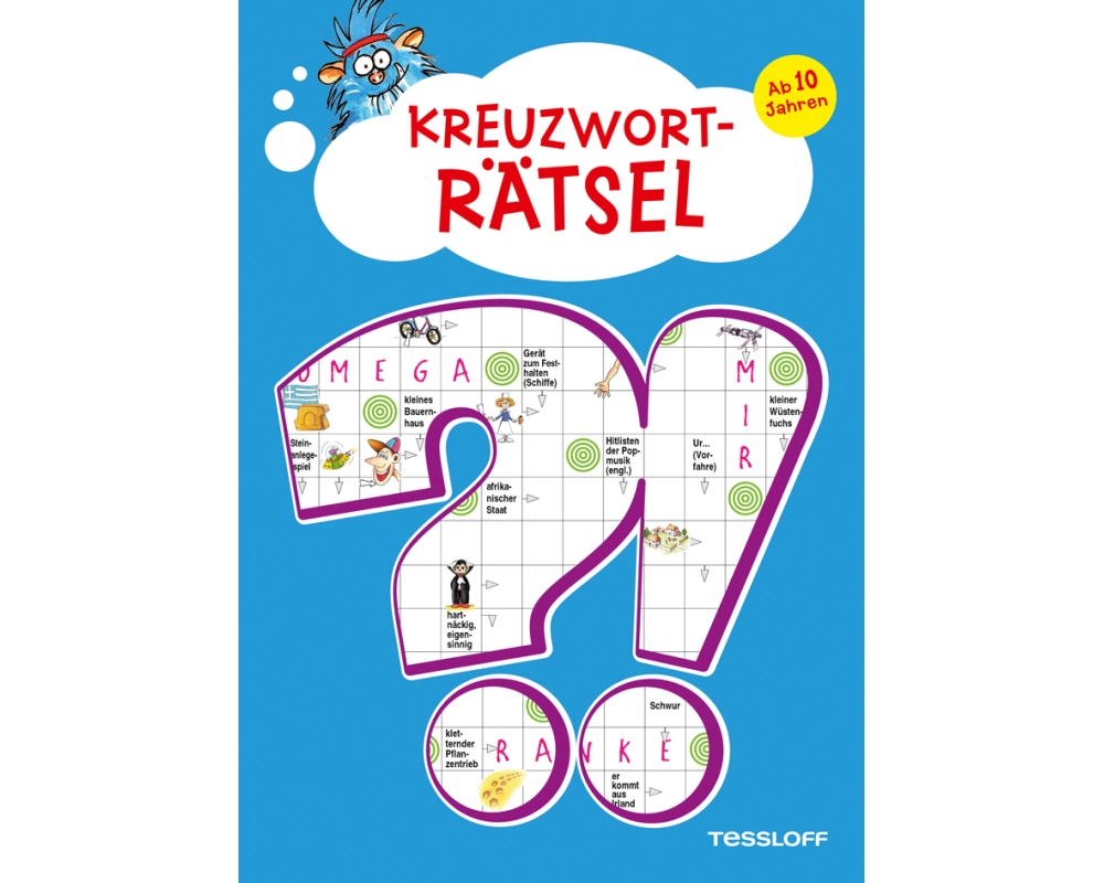 Kreuzworträtsel. Ab 10 Jahren