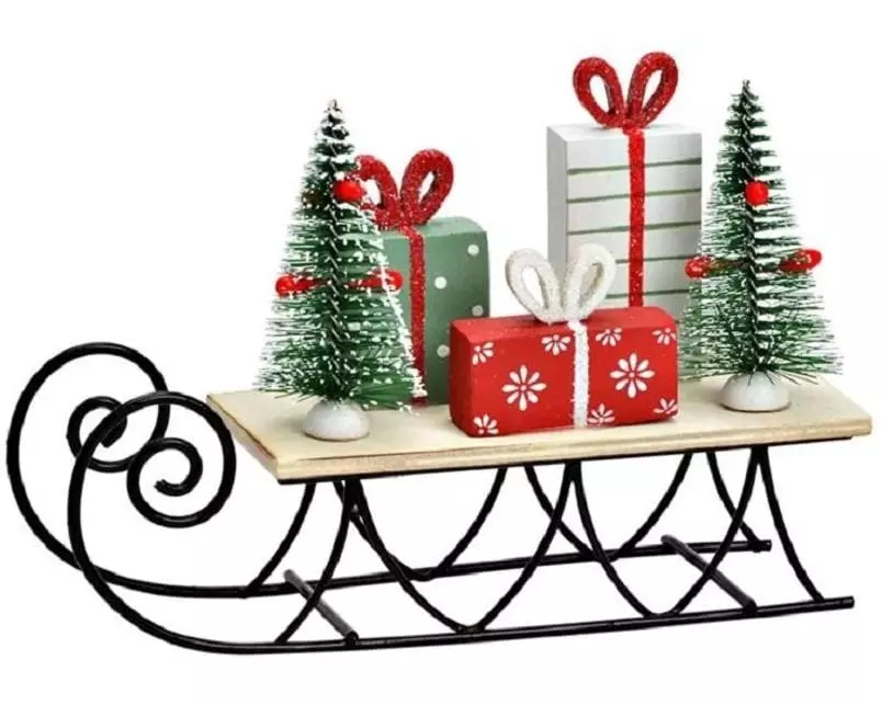 G. Wurm Weihnachtsdeko Schlitten