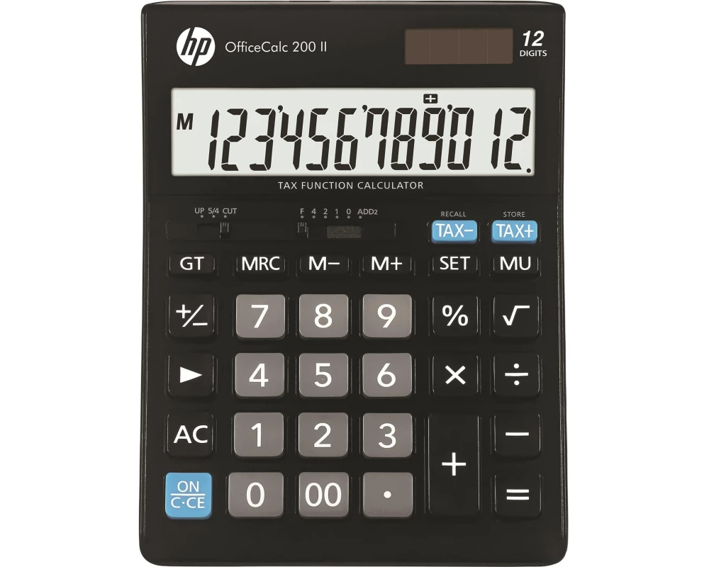 HP Taschenrechner OfficeCalc 200 II 12-st. mit Tax-Berechnung