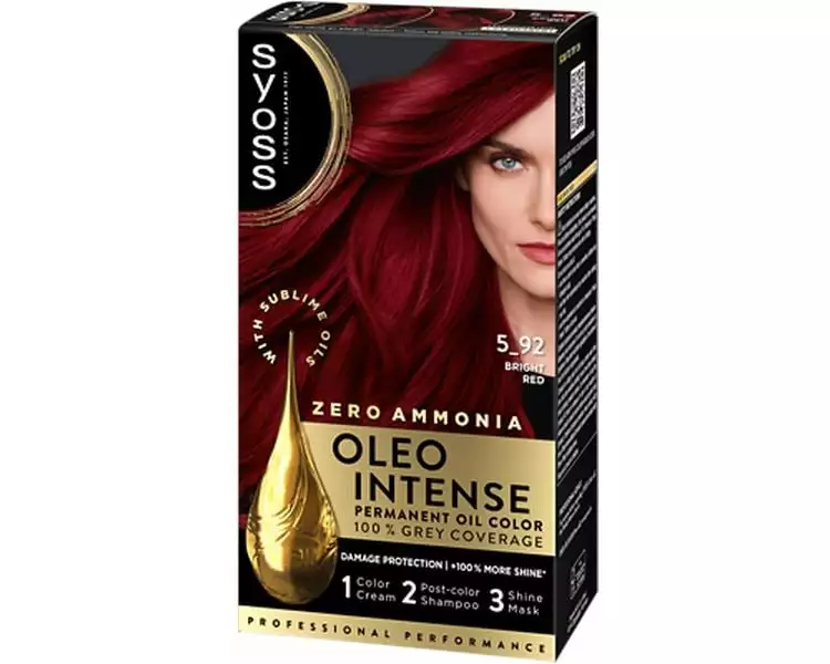 Syoss oleo intense Haarcoloration Oleo Intense 5-92 Helles Rot