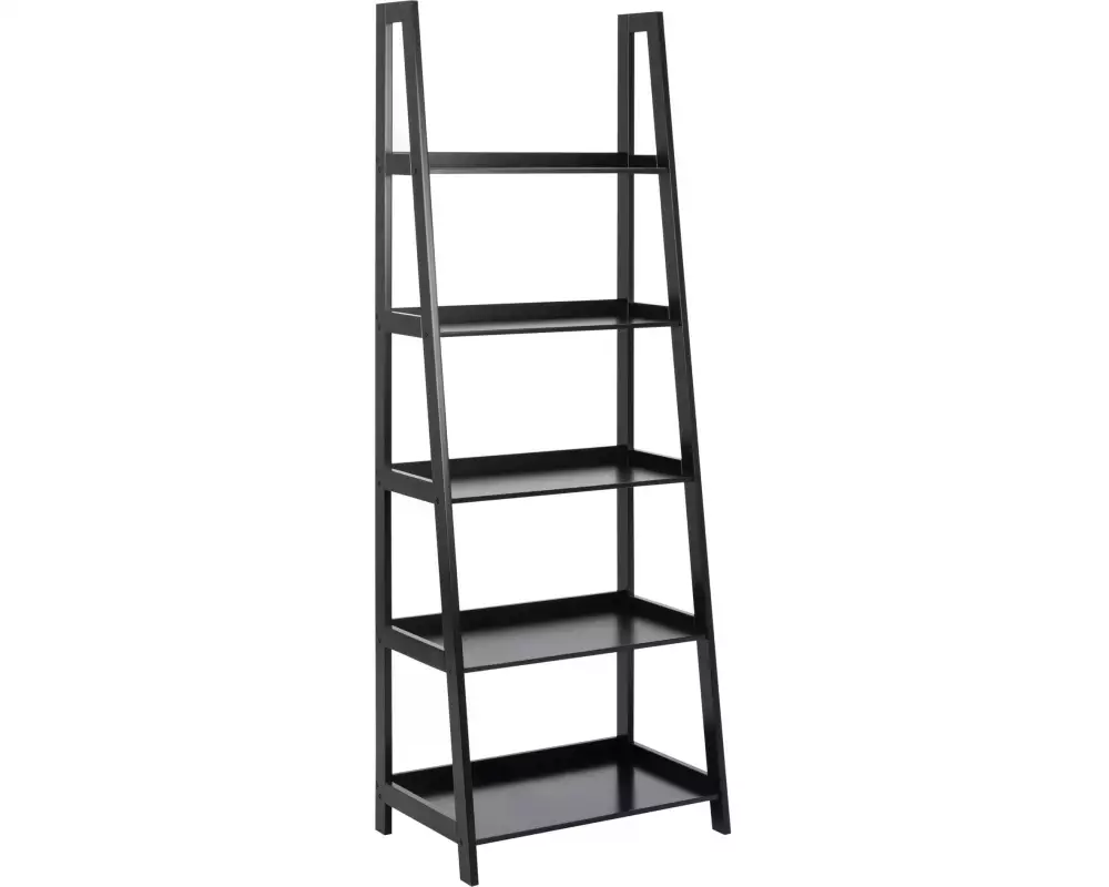 AC Design Regal Wally 63 x 40 x 180 cm, Schwarz