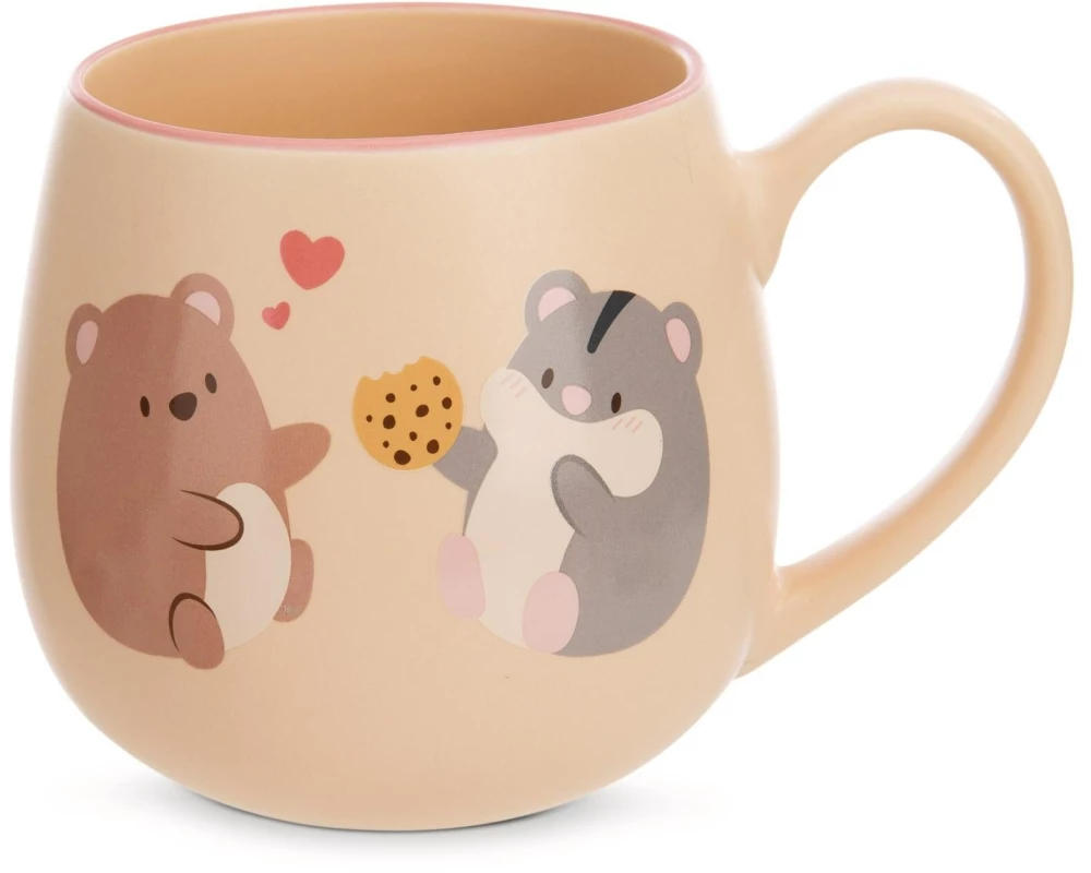 Nici Universaltasse Friends for live 400 ml, 1 Stück, Beige