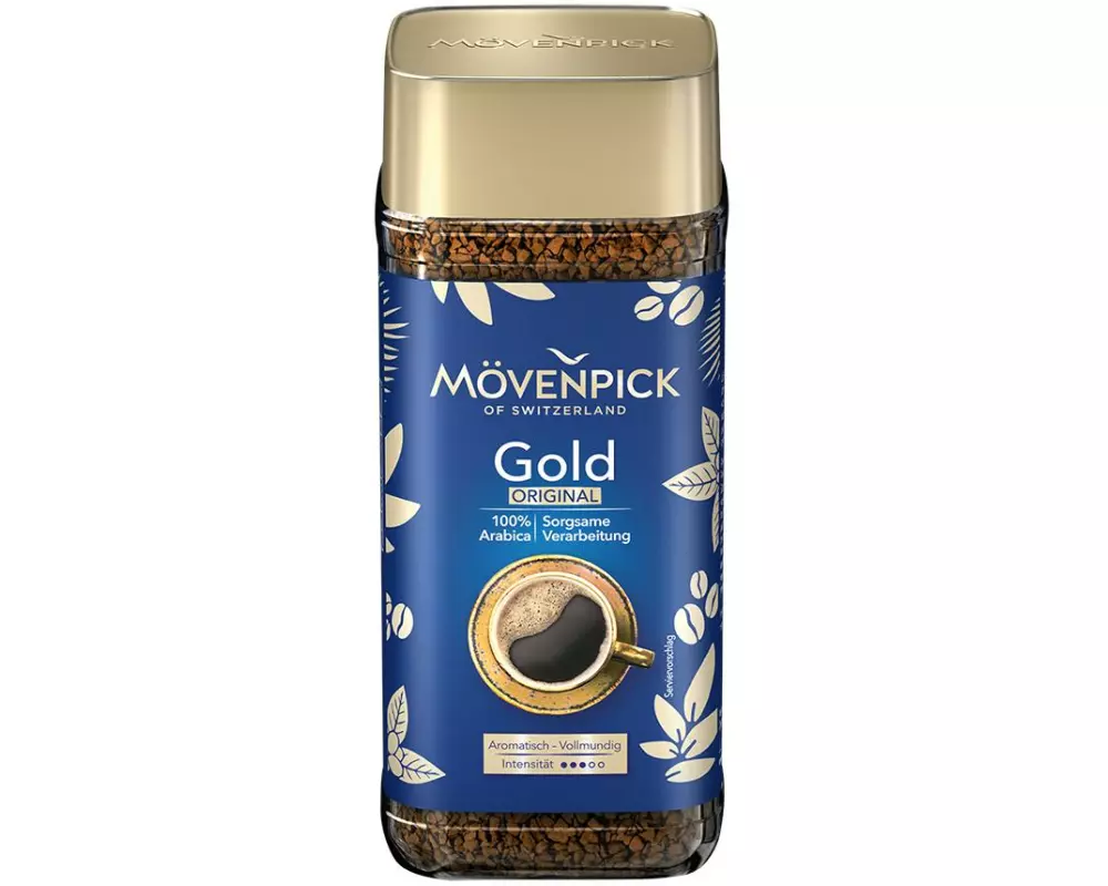 Mövenpick Gold Original löslicher Kaffee 100 g