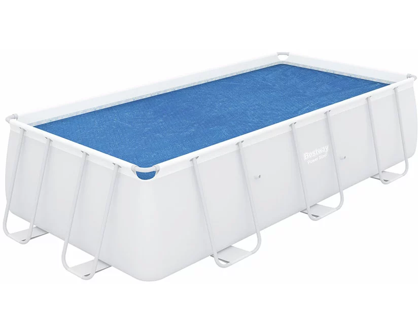 Bestway rechteckige Solar-Poolabdeckung 3.8x1.8m